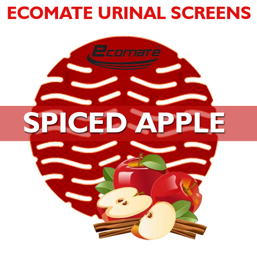 Ecomate Premium Urinal Screens Deodorizer Spiced Apple Fragrance (Pack Of 200) - Image 3