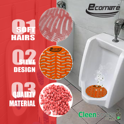 Ecomate Premium Urinal Screens Deodorizer Spiced Apple Fragrance (Pack Of 200) - Image 4