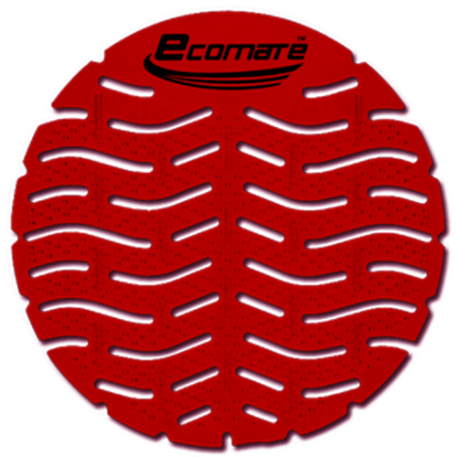 Ecomate Premium Urinal Screens Deodorizer Spiced Apple Fragrance (Pack Of 200)
