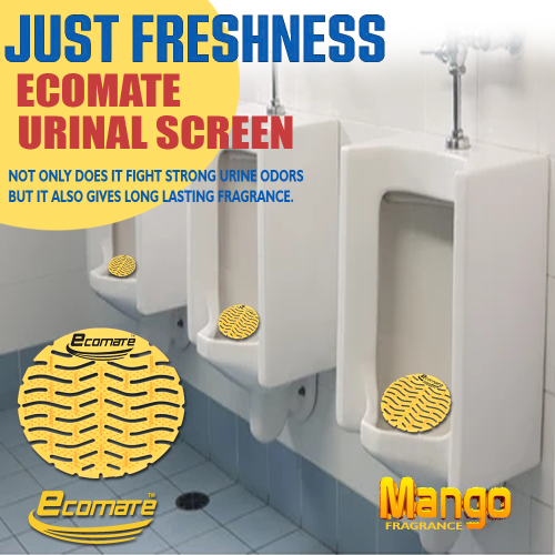 Ecomate Premium Urinal Screens Deodorizer Mango Fragrance (Pack Of 200) - Image 5